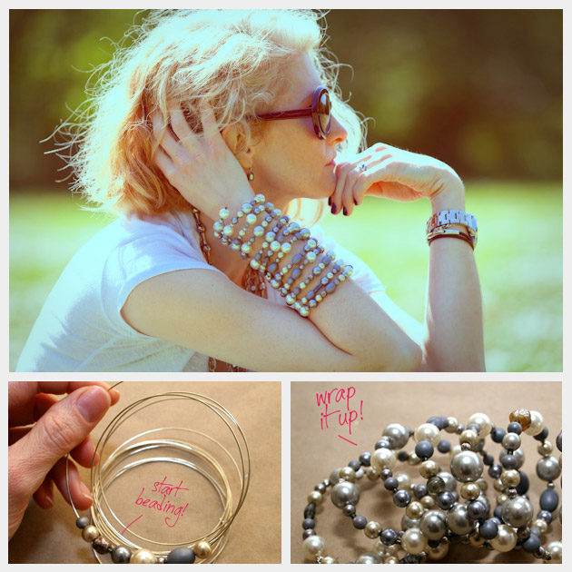 Rose Gold Cuff Bracelet , Wire crochet handmade jewelry, romantic
