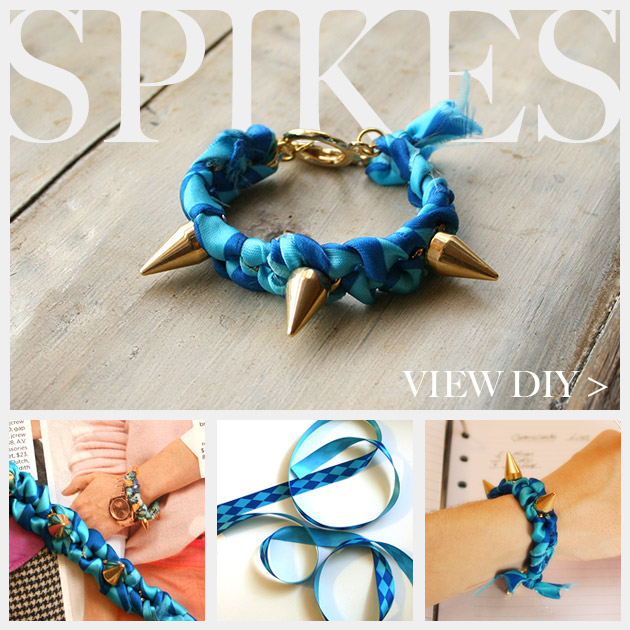 Spike Bracelet DIY