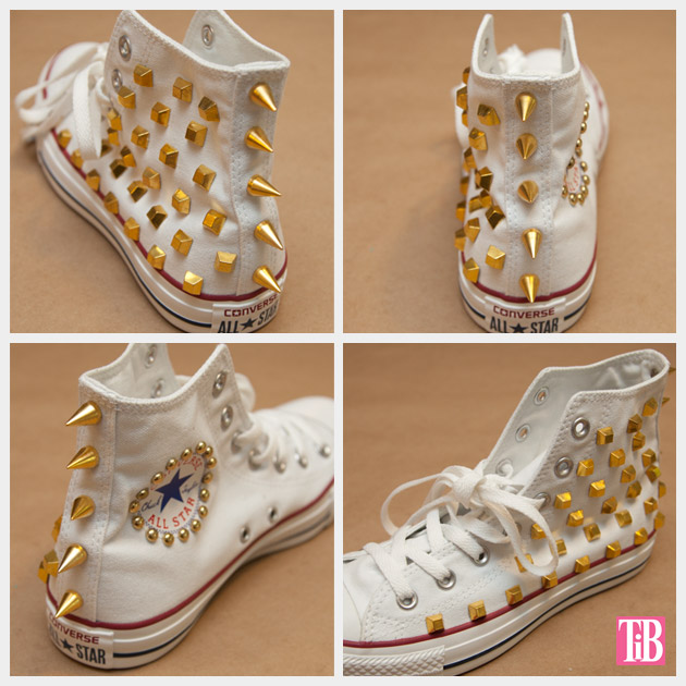 converse spiked sneakers