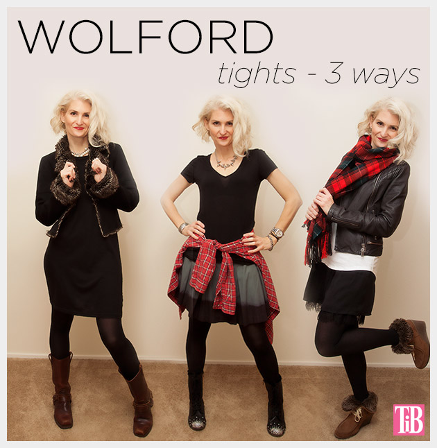 Wolford Tights Styled 3 Ways by Trinkets in Bloom