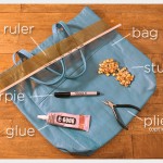 Studded Bag DIY Supplies