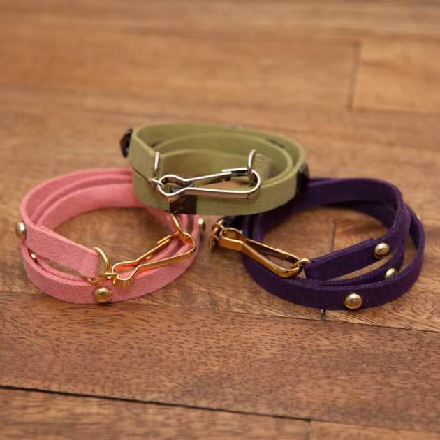Braided Leather Bracelet Tutorial * Moms and Crafters