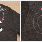 DIY Monogram Sweater Placement