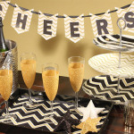 Easy Glam Party Decor by Cathie and Steve