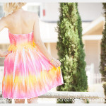 ColorShot Dress back by Trinkets in Bloom