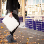 DIY Faux Fur Clutch by Trinkets in Bloom