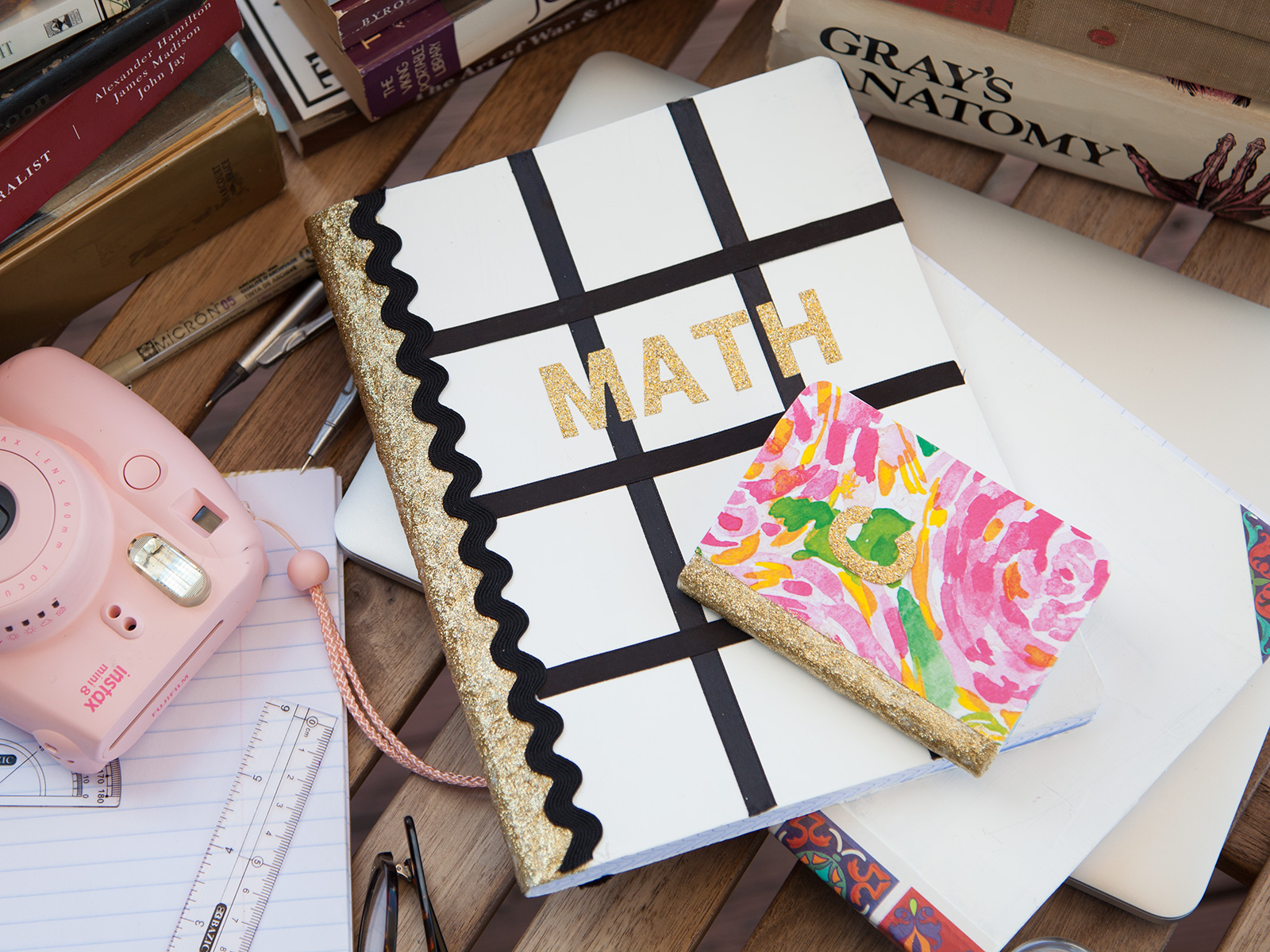 Cute Back To School DIY Notebook Covers